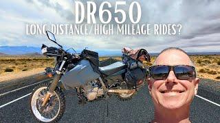 Is The DR650 Comfortable For Long Distance/High Mileage Riding?