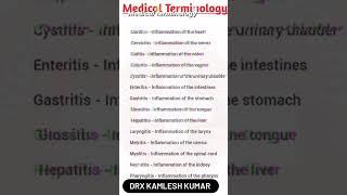 Medical terminology @refugiomental6032 #medicalprocedure #medicology #anatomy #injection #medical