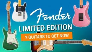 7 Limited Edition Fender Guitars You Need to See