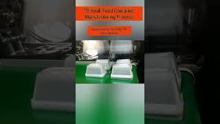 Disposable Food Container Making machine | Plastics Manufacturing Process |#shorts | Ali Skillwala