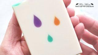 Mini Drop Swirl Cold Process Soap (Technique Video #25)