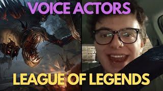 League of Legends Voice Actors