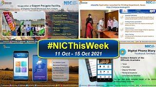 NICThisWeek (11 October 2021 - 15 October 2021)