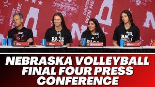 Nebraska Volleyball NCAA Final Four Press Conference (12/18/24)