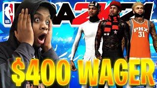 THEREALDOG vs FLEXINN $400 WAGER! (BO7) The MOST INTENSE WAGER in NBA 2K21!