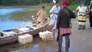 Canoe of the North at Wisconsin Canoe Heritage Museum Regatta