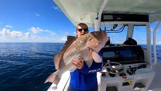 2 Hours of Offshore Fishing Fort Myers, Florida for Red Grouper & Red Snapper *Catch, Clean & Cook*