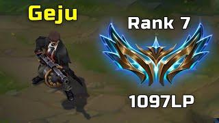 Geju : DESTROYING KR Challenger with His Graves - Engsub