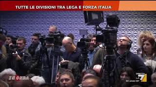 Tutte le divisioni tra Lega e Forza Italia