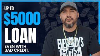 get a loan even with  BAD CREDIT - $5000. LOAN review