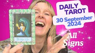 Daily Tarot September 30, 2024 "Miracles Baby!"