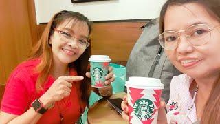 Coffee time with sissy Rose at Starbucks #SmCityBacoor|| Sa Kusina ni Mommy Sansu