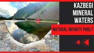 Kazbegi Mineral Springs: Outdoor Infinity Pool | Traveling In Georgia