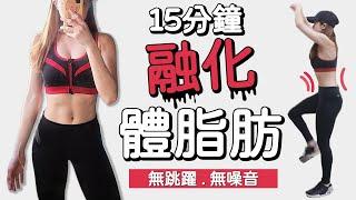 15 MINS FULL BODY HIIT-burn belly fat, beginner | 15分鐘居家徒手全身運動 減少體脂肪 消除肚子肥肉 歡迎初階【Bellysu減肥中】