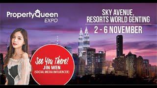 Social Media Influencer, Jin Wen at Property Queen Expo 2019, Sky Avenue, Resorts World Genting.