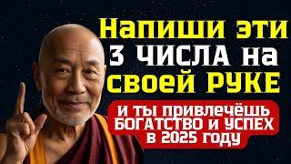 Напиши эти 3 ЧИСЛА на своей РУКЕ, и ты привлечёшь БОГАТСТВО и УСПЕХ в 2025 году.