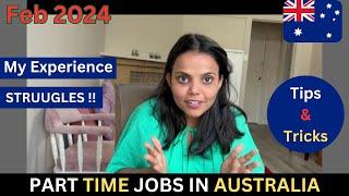 PART TIME JOB IN AUSTRALIA || INTERNATIONAL STUDENT | #australia #partimejob #studyabroad