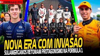 INVASÃO SULAMERICANA JÁ É NOVA ERA NA F1 / CRISE NA FIA / EVENTO GERAL DA F1 / FORMULA E