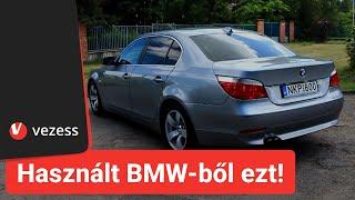 Használt BMW-ből ezt vedd, ha (E60) ötöst akarsz | Vezess TV