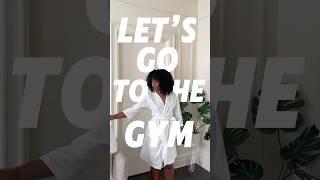 Who says that you can’t slay while you sweat?  #grwm #gym #explorepage