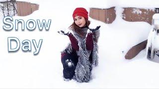 A Day In My Life | Snow Day | Winter In America | Bangladeshi American Vlogger