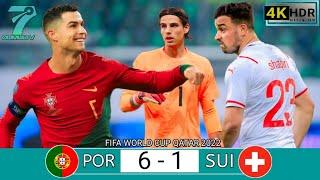 RONALDO KNOCKED THE SWITZERLAND’S OUT OF THE WORLD CUP WITH 6 GOALS