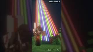 Minecraft Musical Beacon Lights | Sync, Avi Snow, Marky Style - Alright #shorts #minecraft