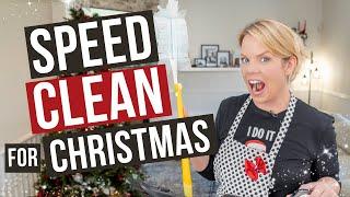 Speed Clean with Me - My Christmas Cleaning Routine