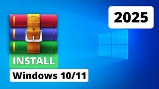 How to Install WinRAR on Windows 10/11 (2025 Guide)
