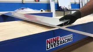 Nine lives racing gurney flap install