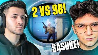 SASUKEYLE ERANGEL'İ DARMADUMAN ETTİK / PUBG MOBILE