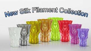 New Silk 3D Filament Collection - 8 NEW COLORS