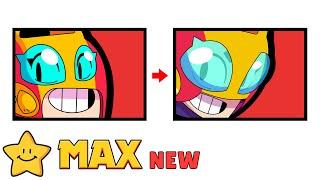 How To Draw MAX Icon | Brawl Stars | New