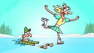 Ice Skating Accident | Cartoon Box 434 | by Frame Order | Hilarious Cartoons