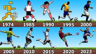 SOCCER/FOOTBALL VIDEO GAMES EVOLUTION [1974 - 2023]