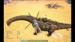 ARK Titanosaurus solo taming