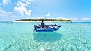 Alone 80km Out To SEA - No Food Remote Island Camping