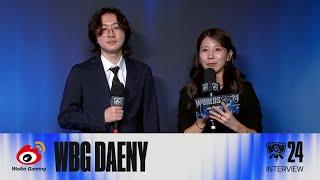 WBG Daeny 인터뷰 | 10.13 | 2024 월드 챔피언십