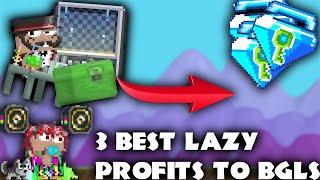 3 BEST LAZY PROFIT METHODS (NO FARM/NO SPLICE) || GROWTOPIA