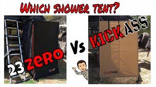 Best Shower Tent - 23Zero Vs Kickass Shower Tent