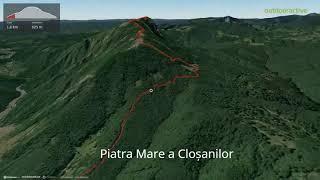 Piatra Mare a Cloșanilor ∆ hiking trails ∆ 3d-trail.com/romania/