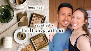 reunited + thrift shop with us *huge decor haul* | XO, MaCenna Vlogs