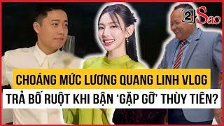 Choáng mức lương Quang Linh Vlog trả cho bố ruột khi bận 'gặp gỡ' Thùy Tiên ở Việt Nam? | GIẢI TRÍ