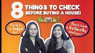 Vlog4 - Tips to Consider Before Buying a House and Lot