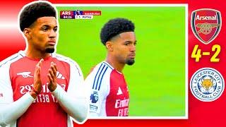 Ethan Nwaneri’s IMPRESSIVE Cameo vs Leicester | Player Match Review | Arsenal 4-2 Leicester