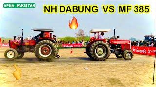 MF385 VS NH Dabung 85HP Big tochan compition 2023 tournament Fasialabad.very interesting video.