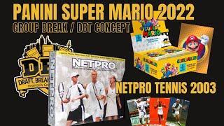 Rafael Nadal True Rookie Card   | Panini Super Mario 2022 & NetPro Tennis 2003