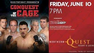 Conquest of the Cage June 10, 2016(FULL EVENT)