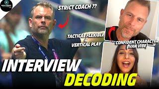 DEFEND WITH YOUR LIFE  Mikael Stahre Interview decoding | Kerala blasters | Indian super league 11