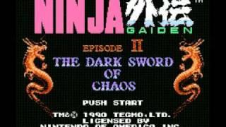 Ninja Gaiden II - The Dark Sword of Chaos (NES) Music - Act III Part 2